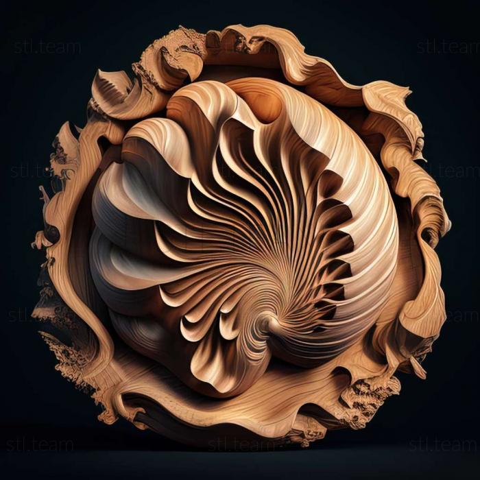 3D model Seashell (STL)